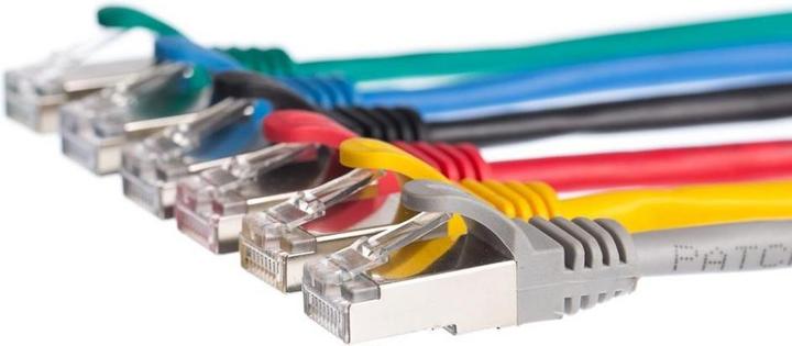 Actual product image Netrack BZPAT10FY patch cable RJ45 (F/UTP, CAT5e, 10 m)