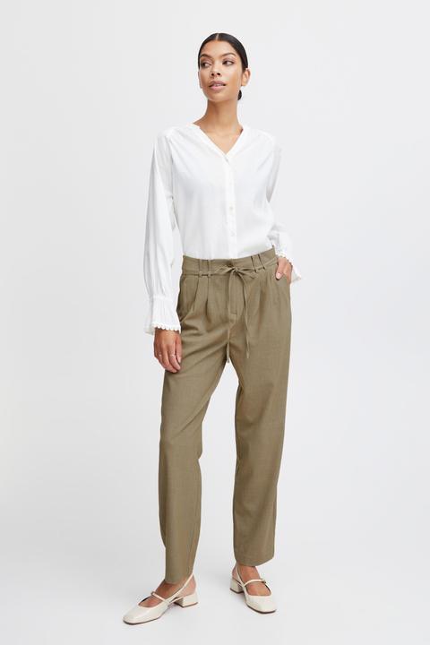Actual product image B.young BYDANTA BELT PANTS 20814265 (34)