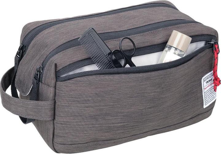 Produktbild Troika BUSINESS WASHBAG 2, Kulturbeutel, grau