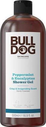 Bulldog Pfefferminz- und Eukalyptus-Duschgel Frisches und belebendes Body Wash 500ml (500 ml)