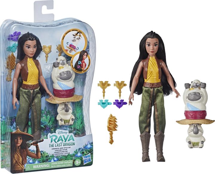 Actual product image Hasbro Raya Hairstyling Set