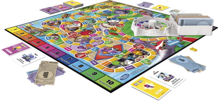 Actual product image Hasbro Gaming Game of life (French)