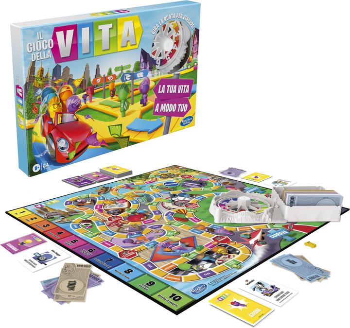 Image du produit Hasbro Gaming Jeu de la vie (Italien)