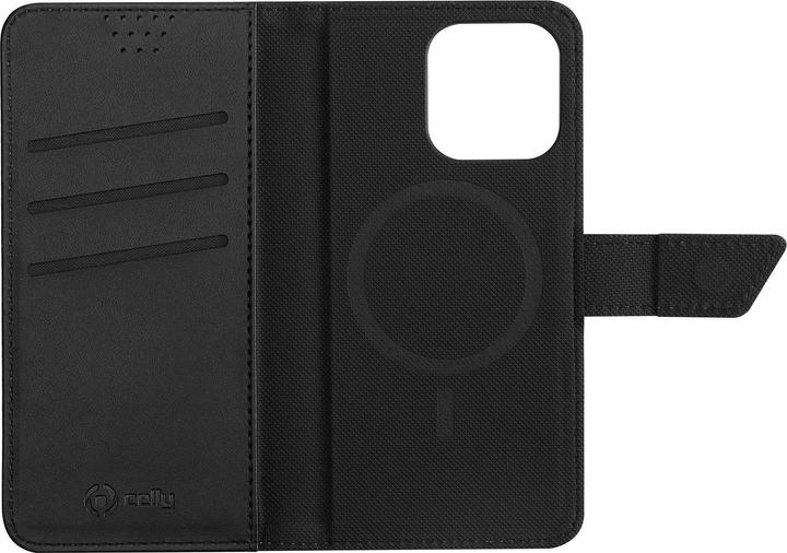 Image du produit Celly WALLYMAG Mobile Phone Case 15.5 cm (6.1') Pouch Case Black (Apple iPhone 13 Pro)