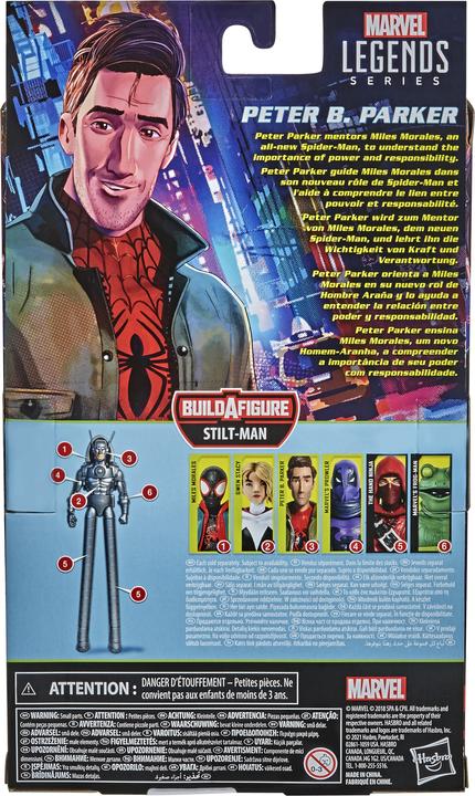 Image du produit Hasbro Marvel Legends Series Spider-Man : A New Universe Peter B. Parker