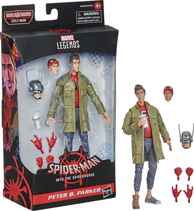 Image du produit Hasbro Marvel Legends Series Spider-Man : A New Universe Peter B. Parker