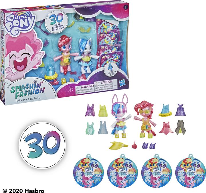 Actual product image Hasbro Smashin' Fashion Pinkie Pie & DJ Pon-3