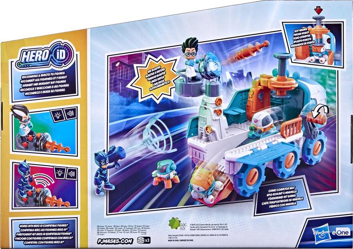 Actual product image PJ Masks Romeo's Robot Lab Preschool Toy, 2-in-1 Vehicle and Ro