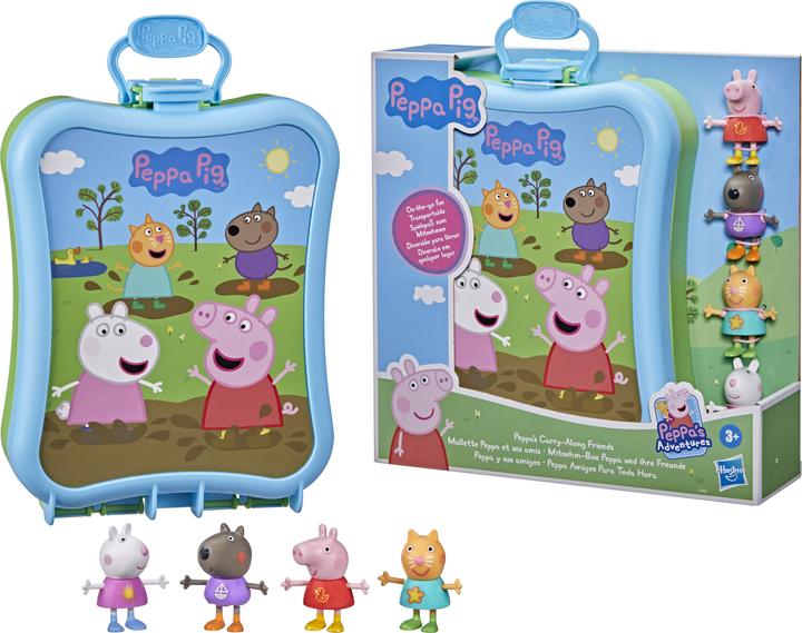 Produktbild Hasbro Peppa Pig Mitnehm-Box Peppa und ihre Freunde