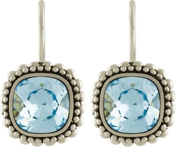 Aquamarinblau, Silber