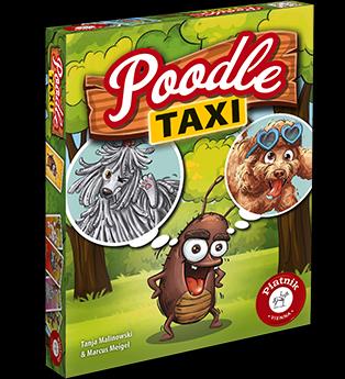 Actual product image Piatnik Poodle Taxi (German, French, English)
