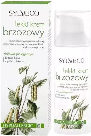 Sylveco Light Birch Cream For Daily Care Birch White & Soap 50Ml (50 ml, 24h Creme)