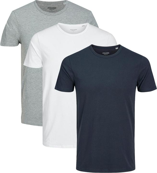 Jack & Jones 3er Pack Corp T-Shirt (XL)