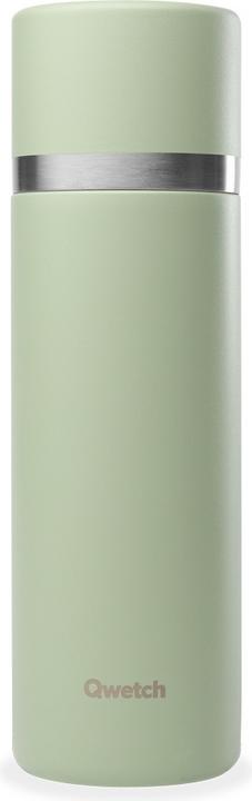 Qwetch Thermo inox isotherme - Isolier-Flasche mit Becher (0.75 l)