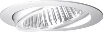 Actual product image LTS Licht&Leuchten LED recessed spotlight FLIR 200 ws #641770 (3030 lm)
