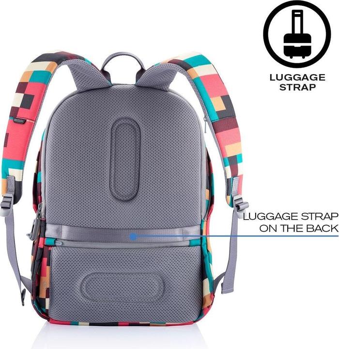 Actual product image XD Design PLECAK ANTYKRADZIEŻOWY BOBBY SOFT GEOMETRIC P/N: P705.867 (16 l)