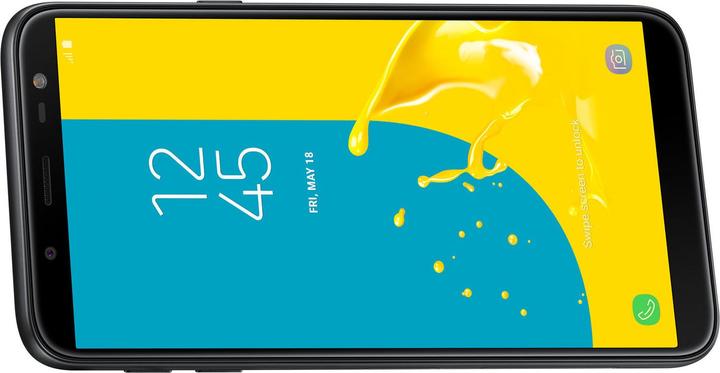 Actual product image Samsung Galaxy J6 EU (32 GB, Black, 5.60", Dual SIM + SD, 13 Mpx, 4G)