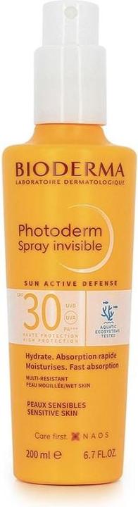 Bioderma Sonnenspray Photoderm Spray Invisible SPF30 - 200 ml (Sonnenspray, SPF 30, 200 ml)