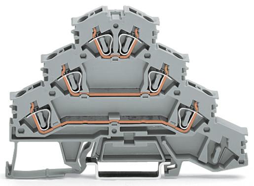 Actual product image Wago Four-level terminal block