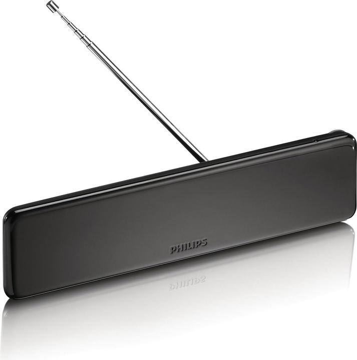 Actual product image Philips DVB-T flat indoor aerial (Flat antenna, Indoor antenna, 38 dB, DVB-T / -T2, DVB-S / -S2)