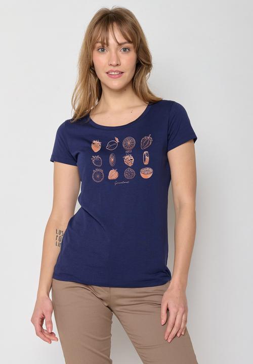 Image du produit Greenbomb Women's Bike Strawberry Loves T-Shirt (M)