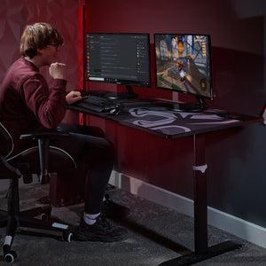 Actual product image X Rocker Xrocker Cougar XL Gaming Table Grey