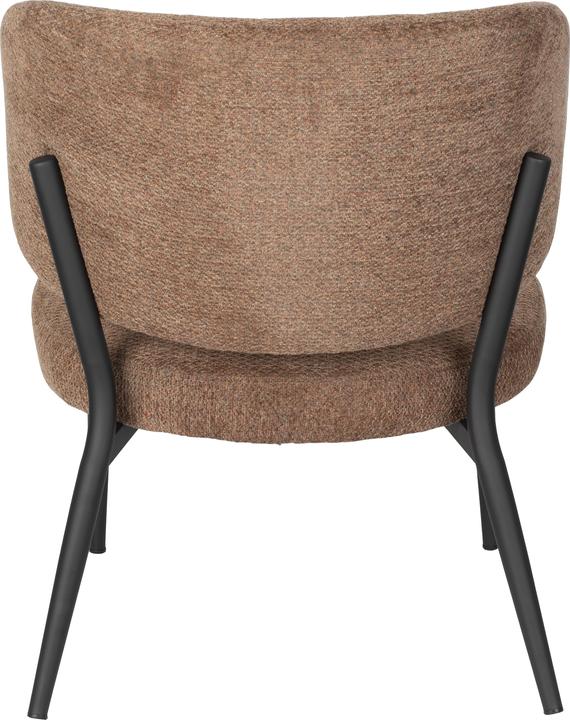 Produktbild Zuiver Sanne Lounge Chair Orange Grey