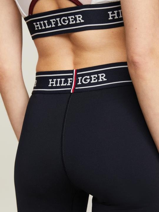 Image du produit Tommy Hilfiger Leggings de cyclisme pour femmes, jambe courte, par Monotype (L)