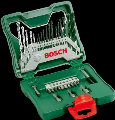 Bosch Zubehör X-Line Bohrer- und Schrauber-Set, 33-teilig (2 mm, 3 mm, 4 mm, 5 mm, 6 mm, 7 mm, 8 mm)