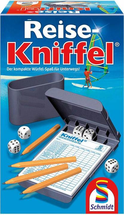 Schmidt Spiele Reise-Kniffel mit Zusatzblock (Deutsch)