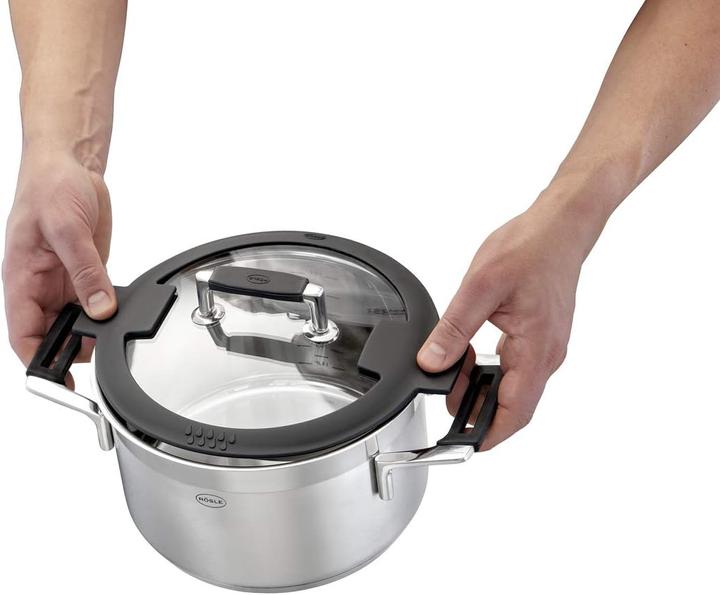Immagine prodotto Rösle Set di pentole Röse Silence PRO 4 pezzi. (24 cm, Set di pentole e padelle da cucina, Acciaio inossidabile)