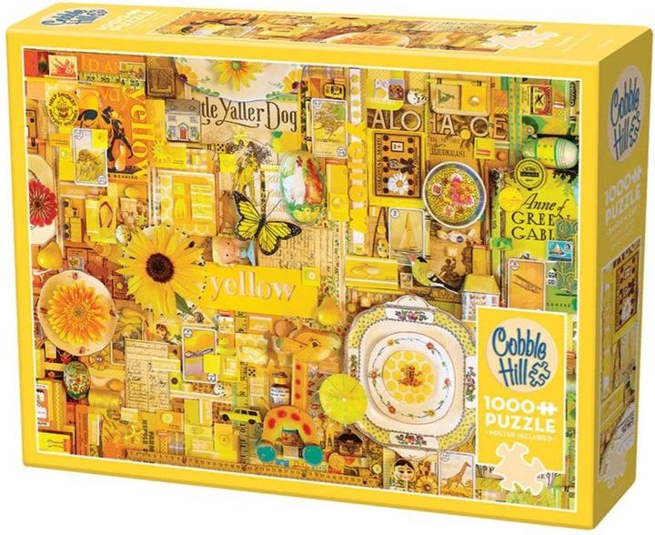 Cobble Hill Gelb (1000 Stück) (1000 Teile)