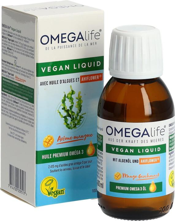 Actual product image Omega-Life Vegan Liquid (1 Piece, Liquid, 186 g)