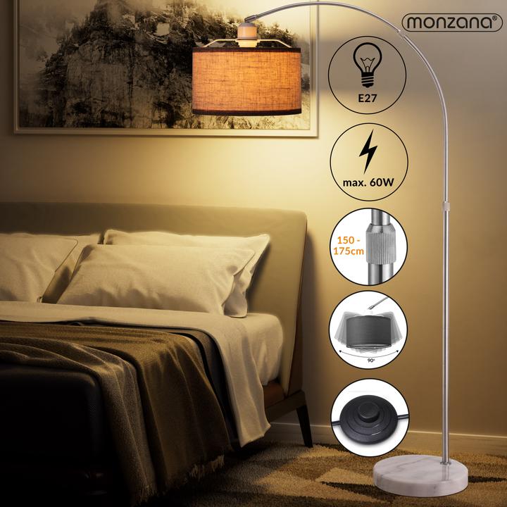 Produktbild Monzana Bogenlampe (E27)