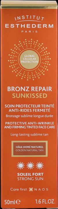 Actual product image Esthederm Bronz Rep Sunkissed Fort (Sun cream face, SPF 50, 50 ml)