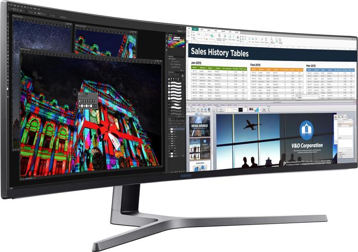 Produktbild Samsung LC49HG90DMRXEN (3840 x 1080 Pixel, 49")