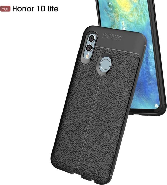 Produktbild Screenguard Honor 10 Lite Hülle Leather Design TPU Cover (Honor 10 Lite)