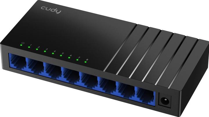 Produktbild Cudy GS108D network switch Gigabit Ethernet (10/100/1000) Black (8 Ports)