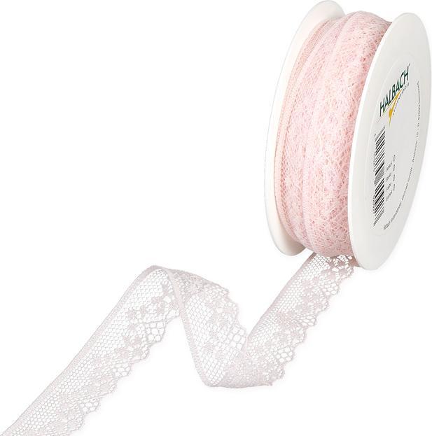 Produktbild Halbach Spitzenband, rosa (Geschenkband)
