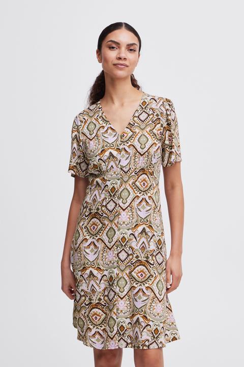 Actual product image B.young BYMMMJOELLA SHORT VNECK DRESS 3 20814532 (34)