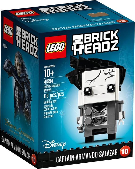 Produktbild LEGO BrickHeadz Captain Armando Salazar (41594, LEGO Brickheadz)