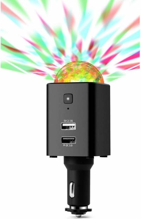 Technaxx Allume-cigare Disco Mobile Auto Charger TX 159