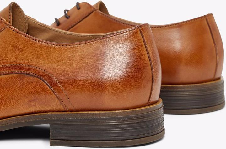 Actual product image Bianco BIABYRON leather derby shoes (42)