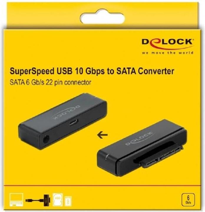 Image du produit Delock Convertisseur USB Type-C™ 3.2 Gen 2 vers SATA