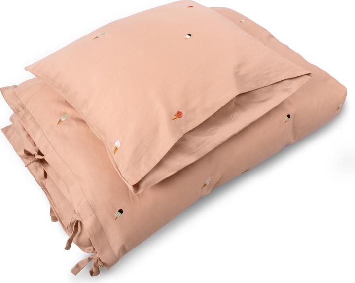 Produktbild Filibabba Juniorbettwäsche – Cool Summer Stickerei – Frappé
