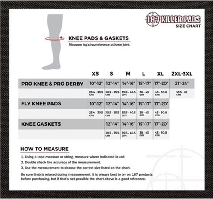 Image du produit 187 Killer Pads Coussinets de genou Pro (XL, Genouillère, Coudes, Modèle unique)