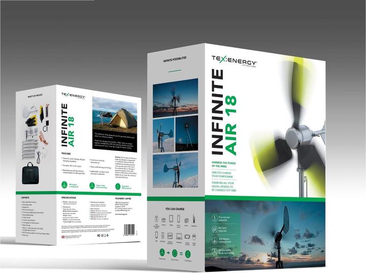 Image du produit Texenergy Infinite Air 18 (27 W, 3.20 kg)