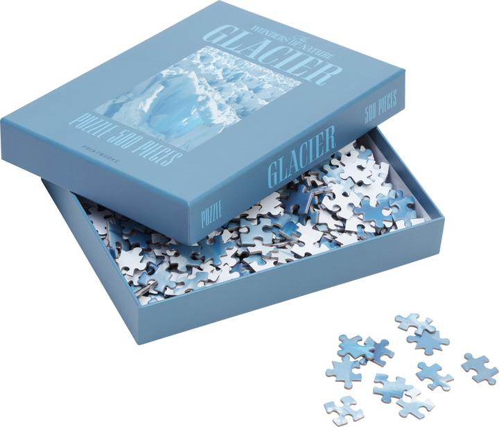 Actual product image Helvetiq The Wonders of Nature - Puzzle Glacier (500 pieces)