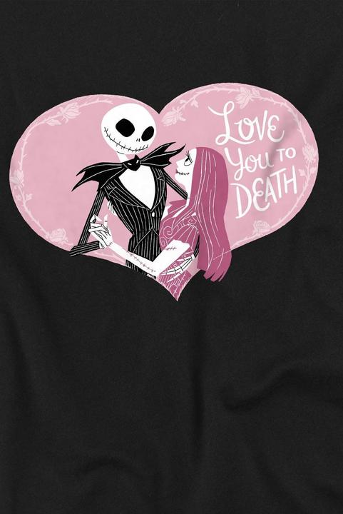 Produktbild The Nightmare Before Christmas Love You To Death TShirt Valentinstag (S)