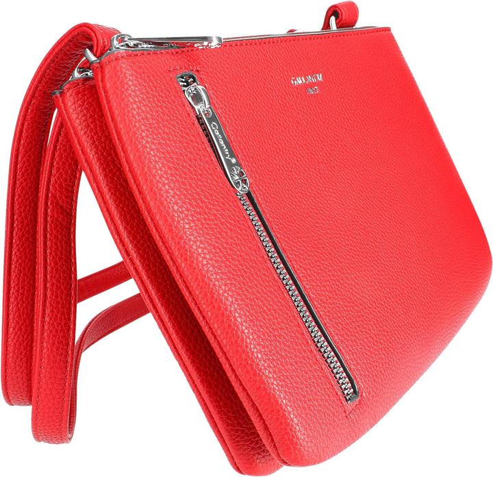 Image du produit Gallantry Sac à main rouge en similicuir grainé